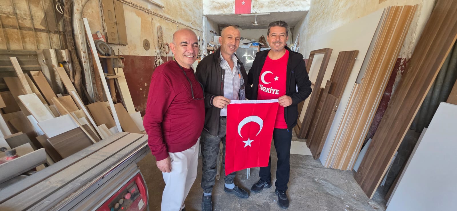 Aydın Marangozlar Odası’ndan üyelerine anlamlı hediye