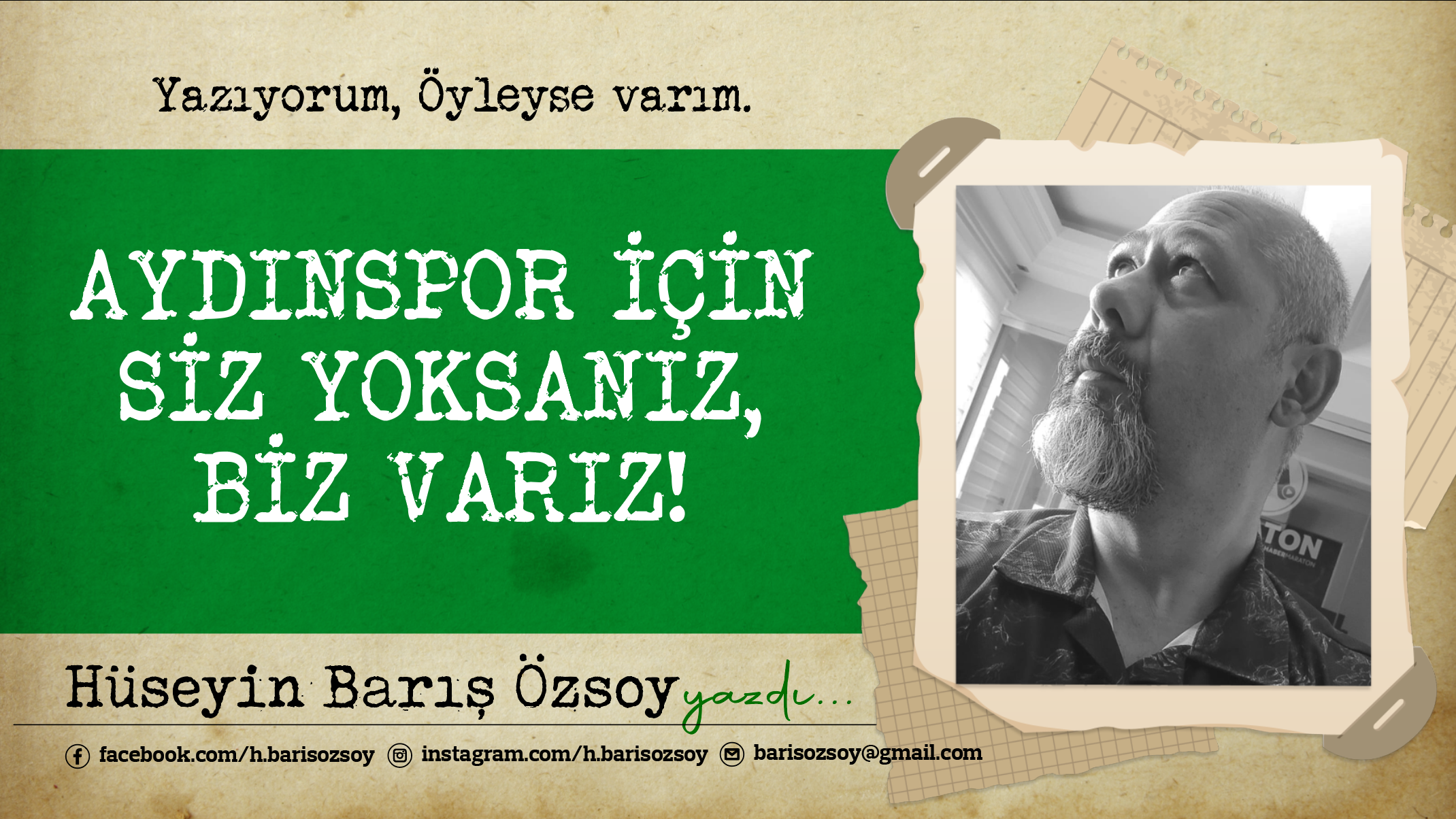 SİZ YOKSANIZ, BİZ VARIZ!