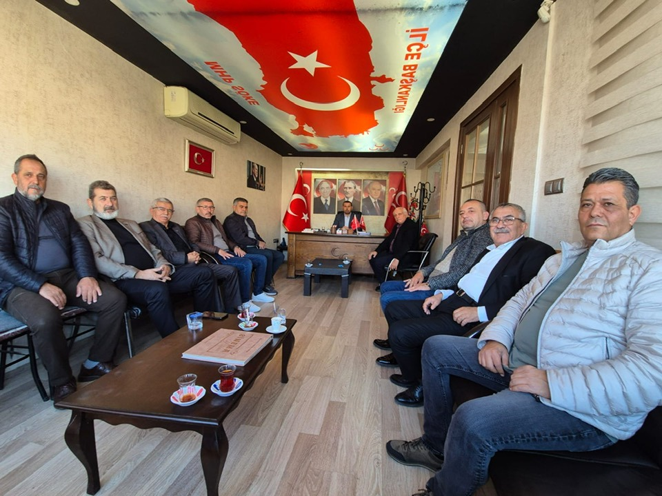 MHP Söke İlçe Başkanı Gürhan Selçuk’a Esnaf Odalarından “Hayırlı Olsun” Ziyareti