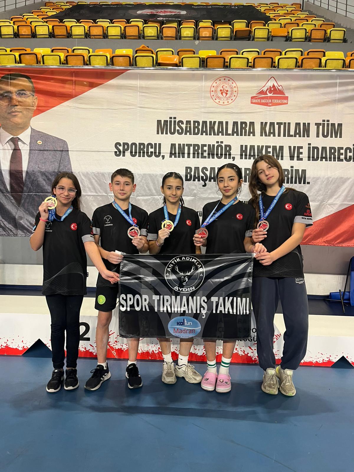 TÜRKİYE DAĞCILIK FEDERASYONU TÜRKİYE KUPASI’NDA SPORCULARIMIZDAN BÜYÜK BAŞARI