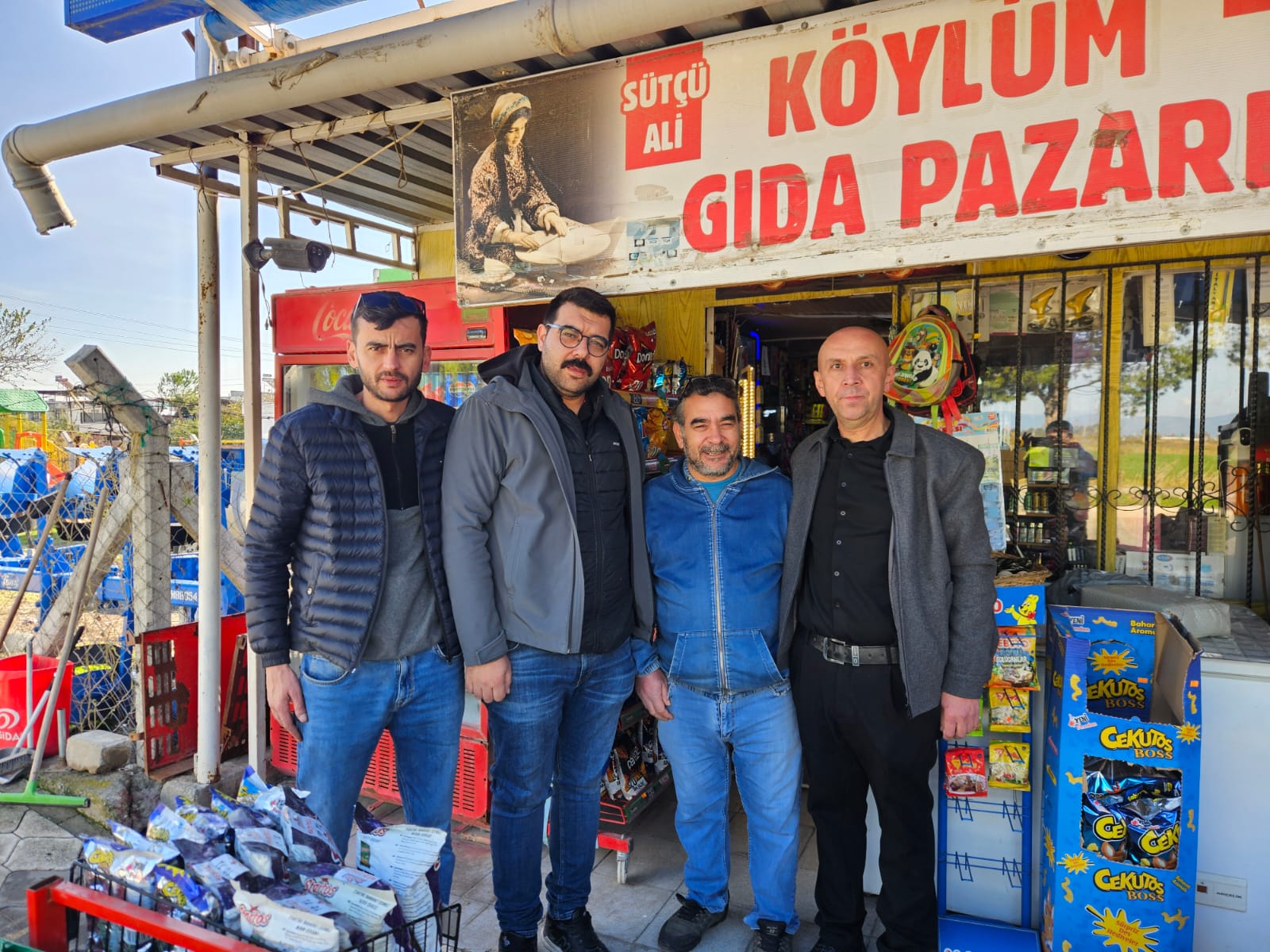 BAKKALLAR ODASI BAŞKANI COŞKUN’DAN KÖYLERE ZİYARET