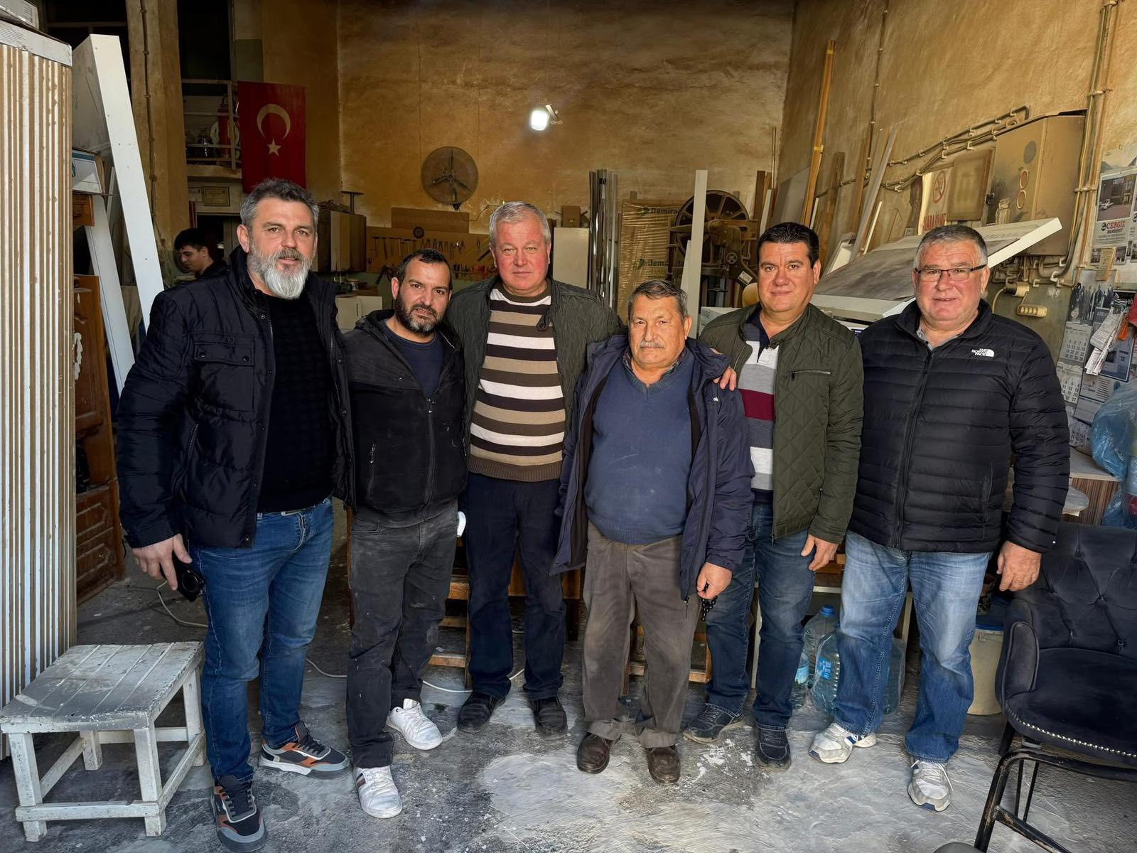 Söke’de üyeler, Başkan Elgin’in yanında