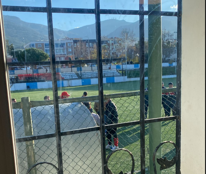 Güzelçamlı’da maç sonrası olaylar: Jandarma müdahale etti