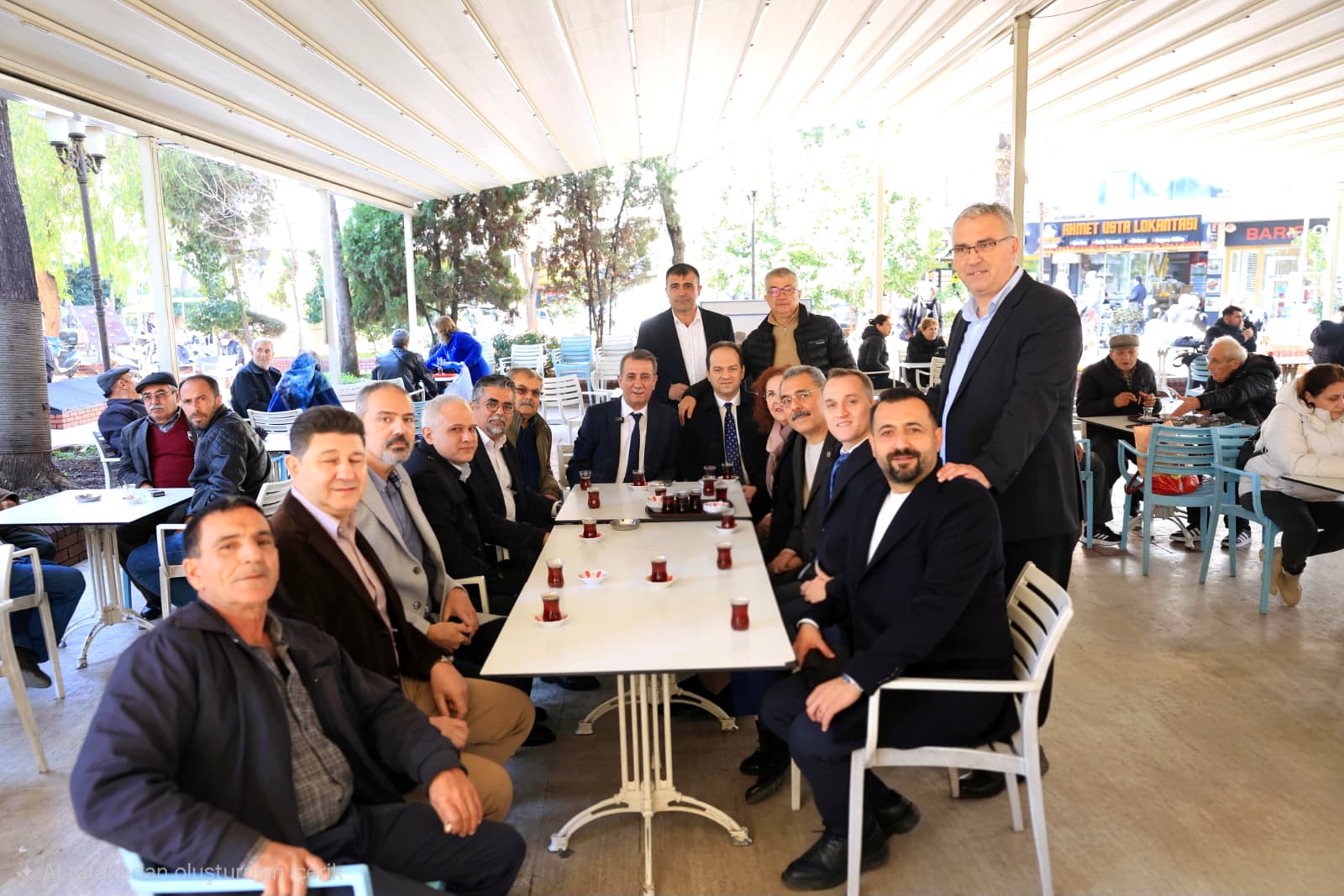 BAŞKAN ANIL YETİŞKİN VE CHP GRUBU TURİSTİK PARK’TA BULUŞTU