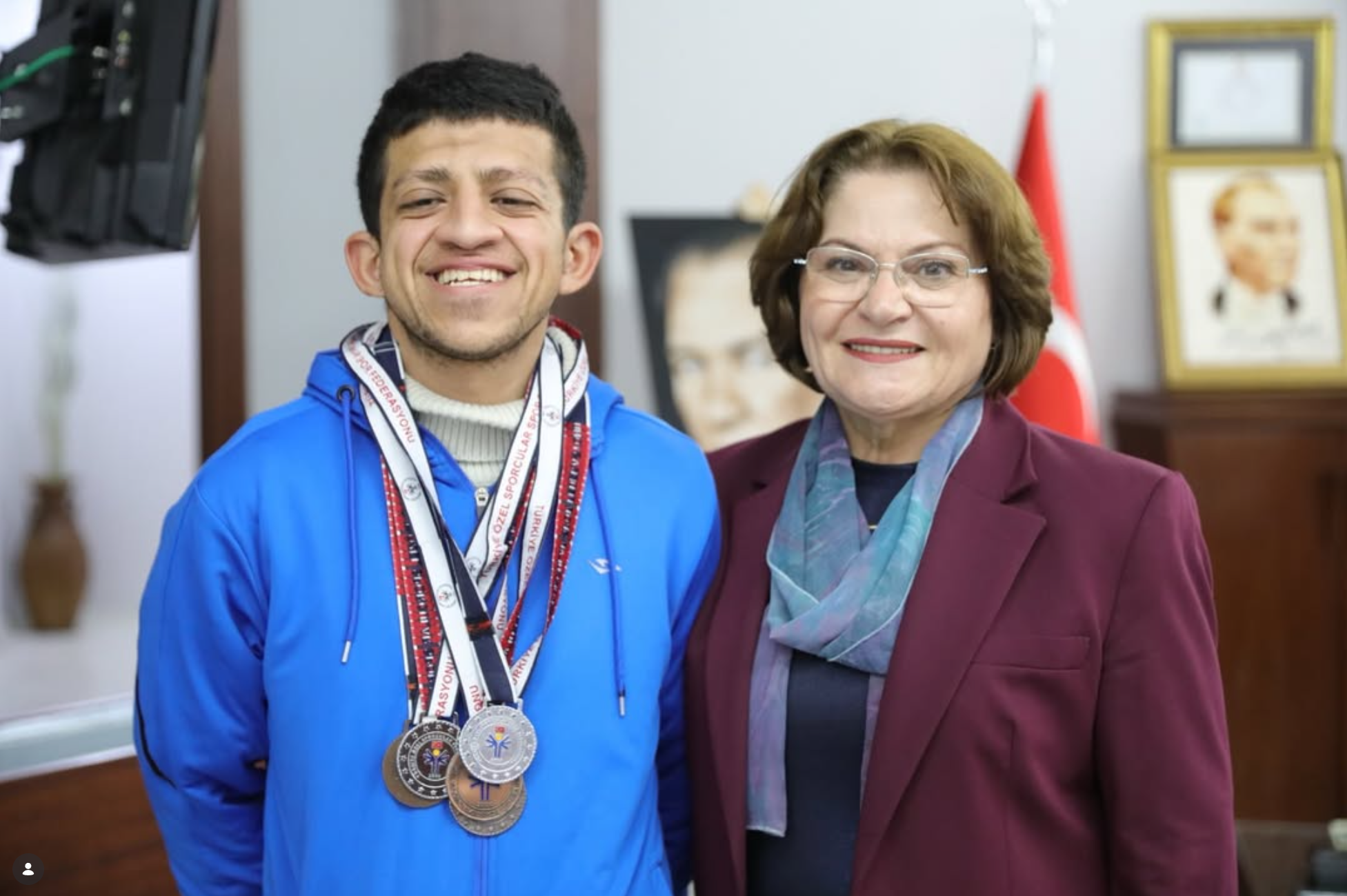 Didimli özel sporcu Erdem Günay Atacan milli takım yolunda