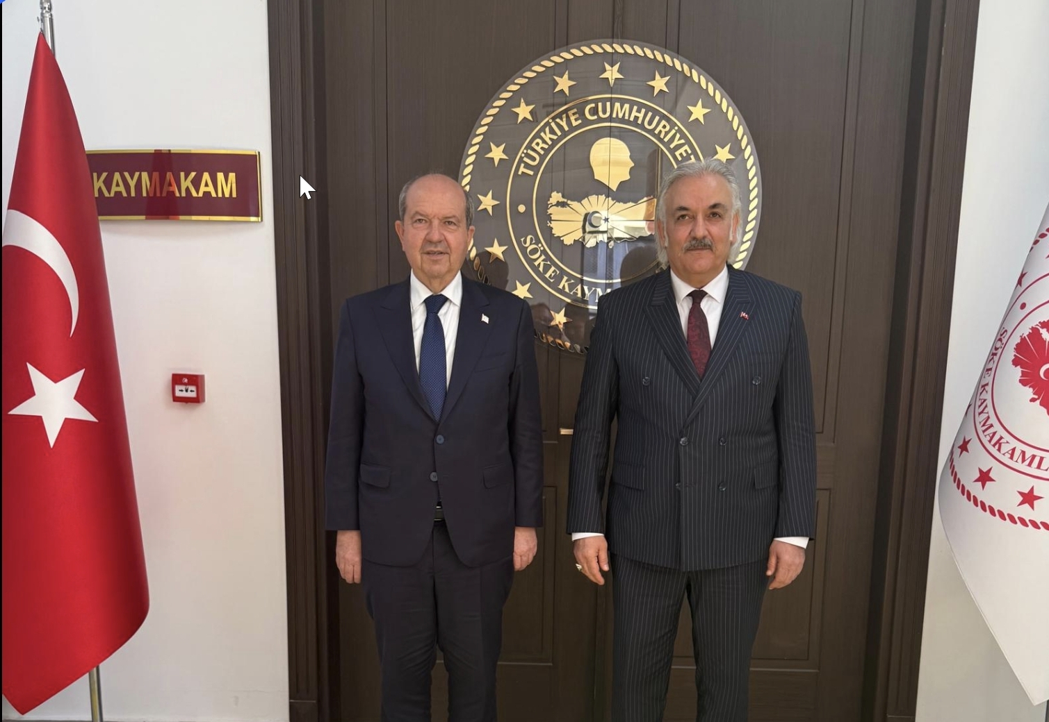KKTC Cumhurbaşkanı Ersin Tatar Söke’de Temaslarda Bulundu