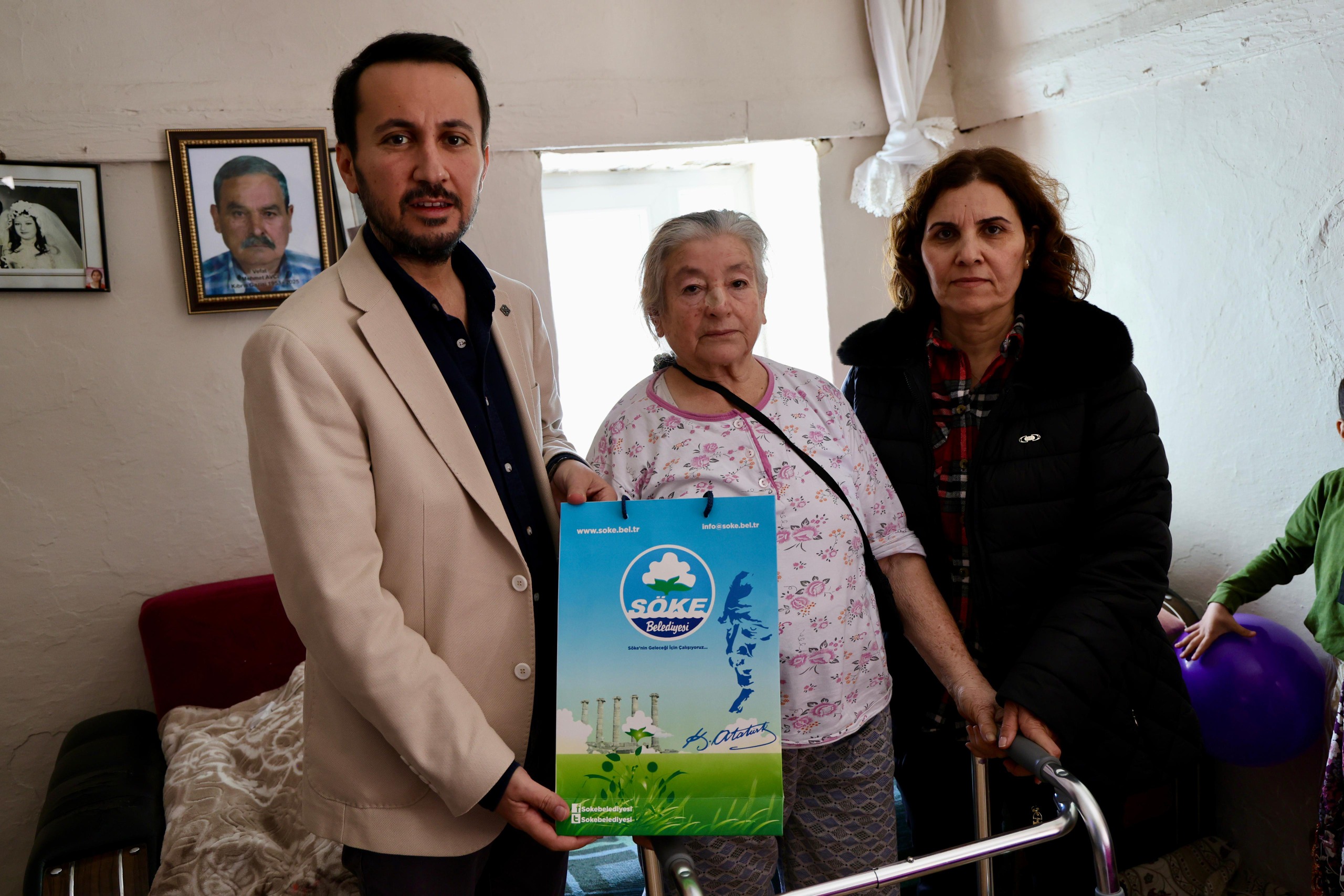 Söke Belediyesi’nden Şehit Ailelerine anlamlı ziyaret