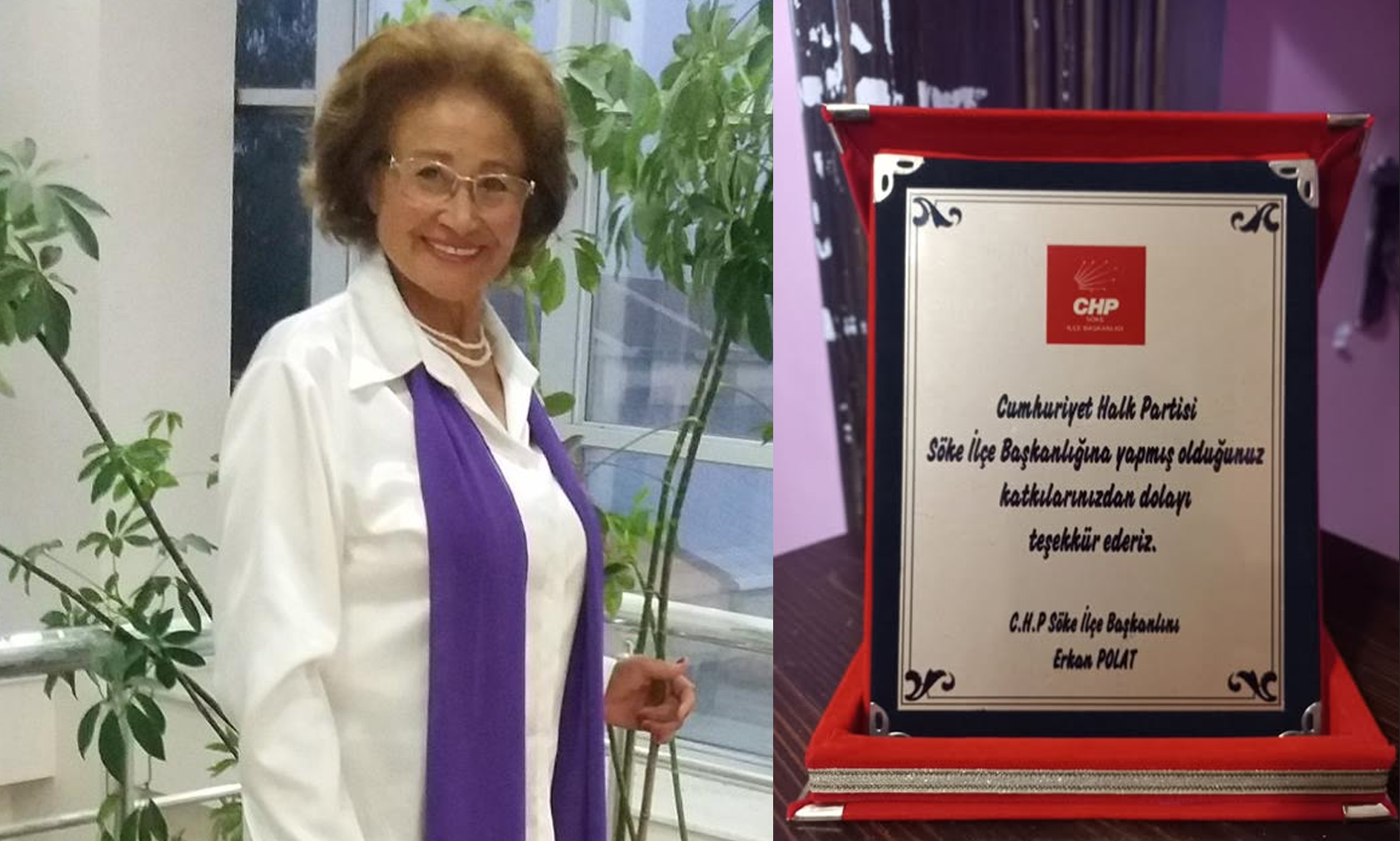 CHP’den Eski İlçe Başkanı Sevim Şahin’e Vefa Ziyareti