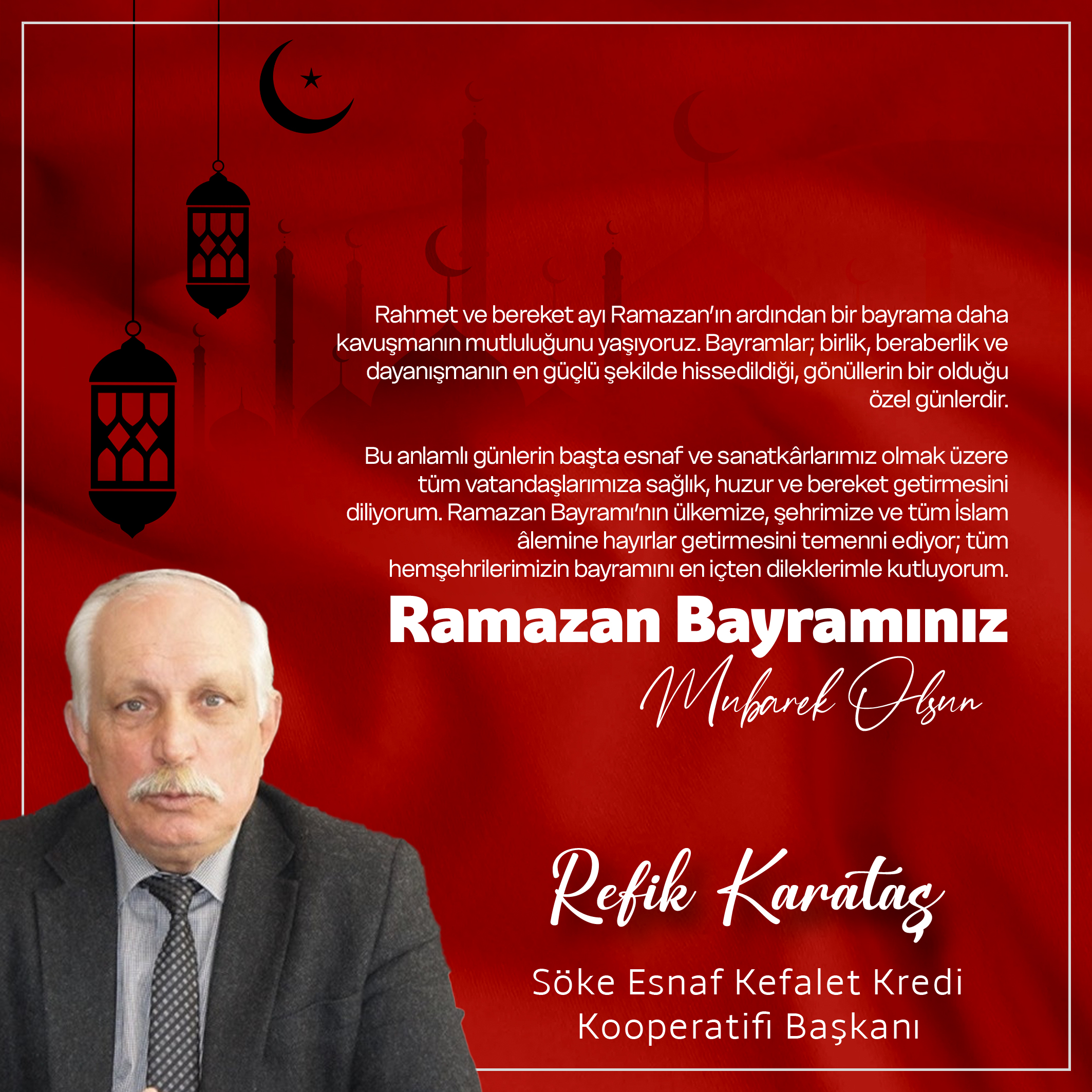 Söke Esnaf Kefalet Kredi Koop. Ramazan Bayramı Kutlaması