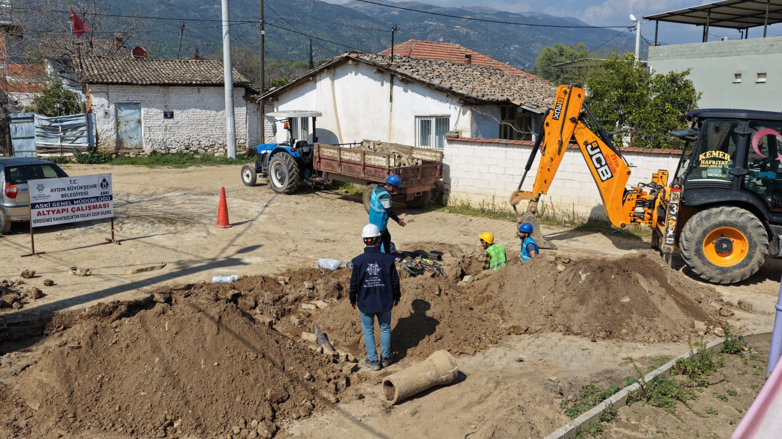 BAŞKAN ÇERÇİOĞLU’NDAN KÖŞK’TE ALTYAPI YATIRIMI