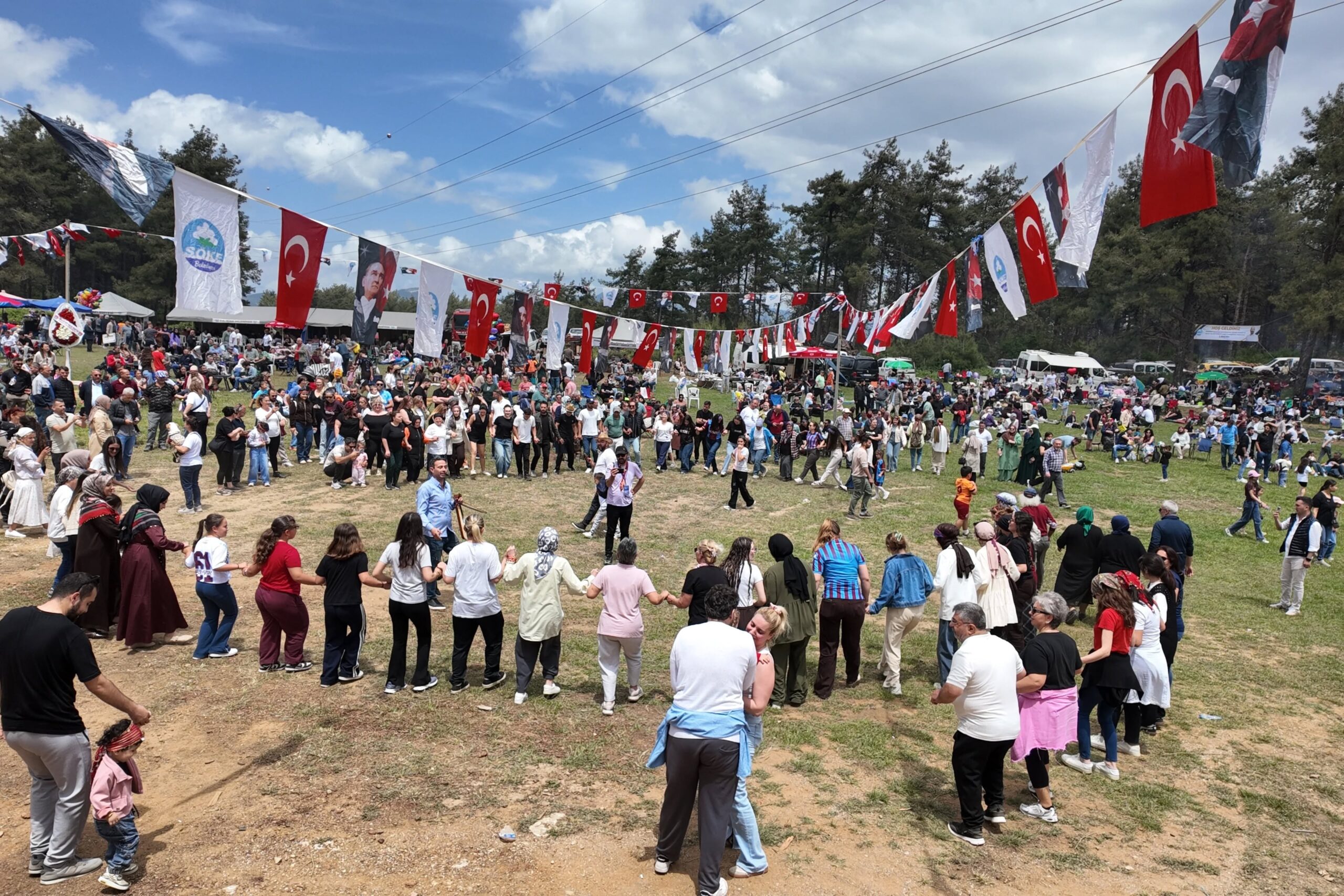 Söke’de Geleneksel Yayla Şenliği Yoğun Katılımla Yapıldı