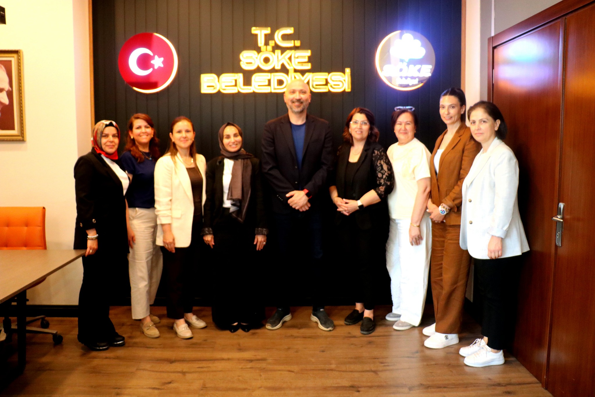 Kadın Meclis Üyelerinden Söke Belediyesi’ne ziyaret