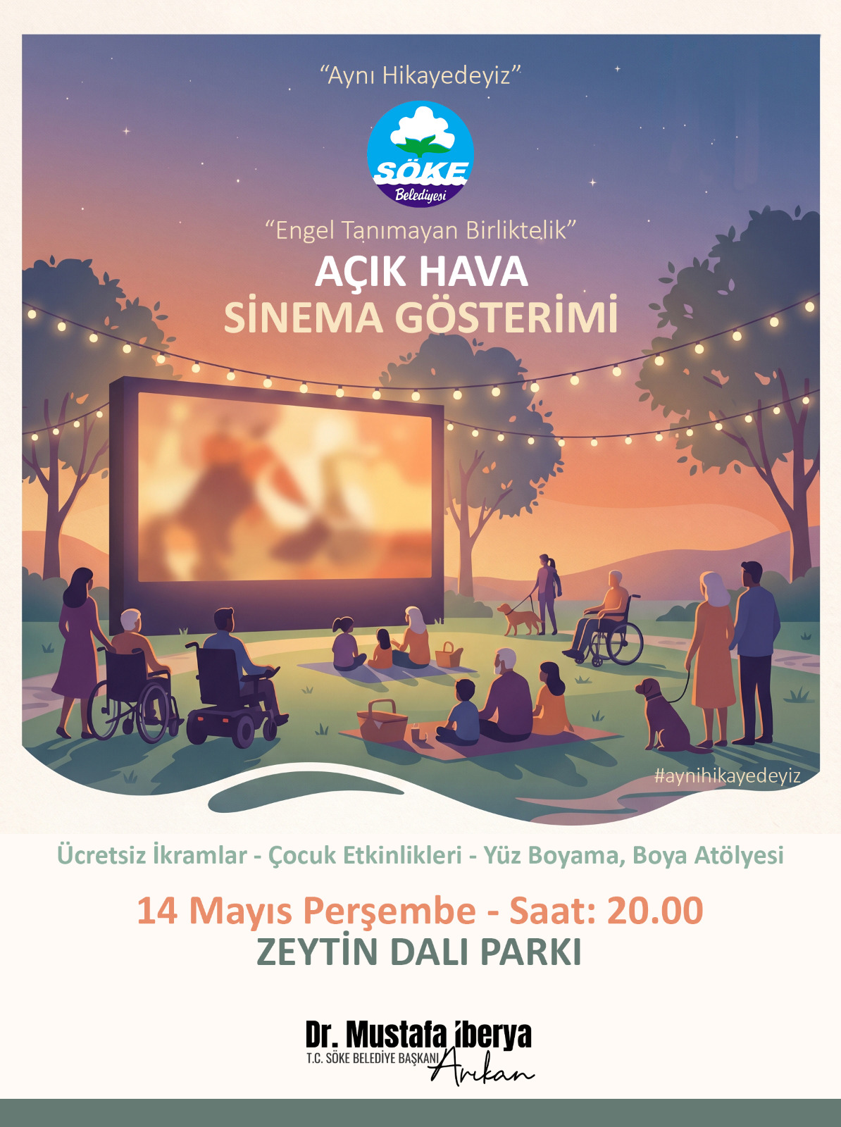 Söke Belediyesi’nden Engelli Bireyler ve Ailelerine Anlamlı Gece