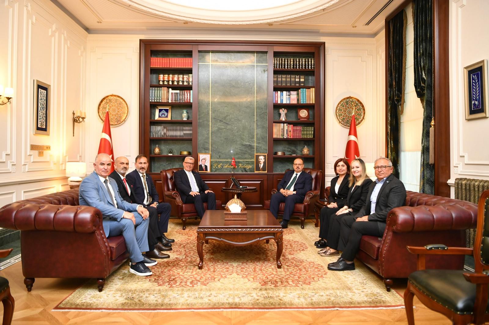 Söke Ticaret Odası heyetinden Vali Canbolat’a Ankara ziyareti