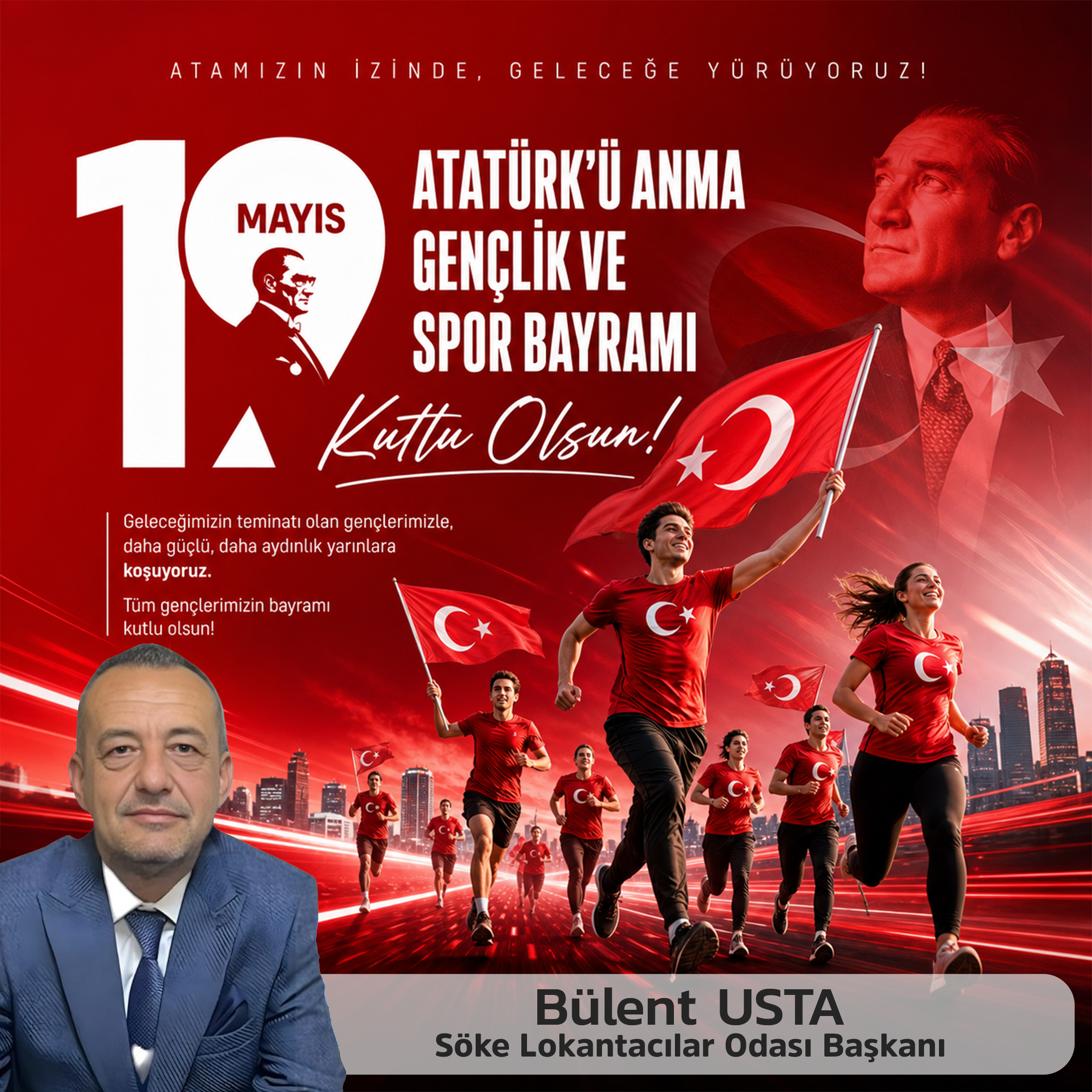 Bülent Usta 19 Mayıs Kutlama İlanı