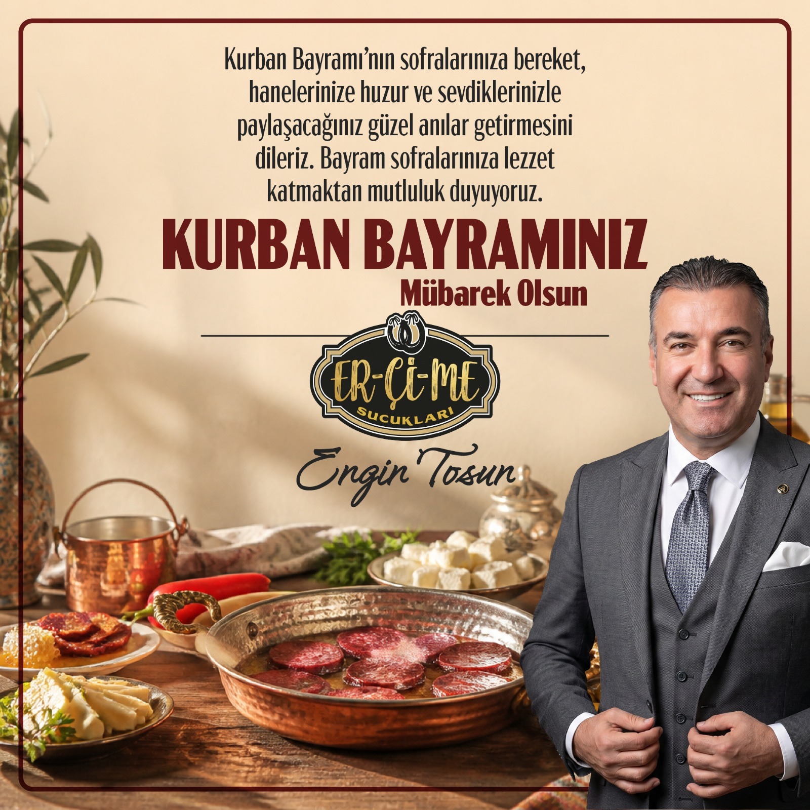 Erçime Sucukları Kurban Bayramı İlanı