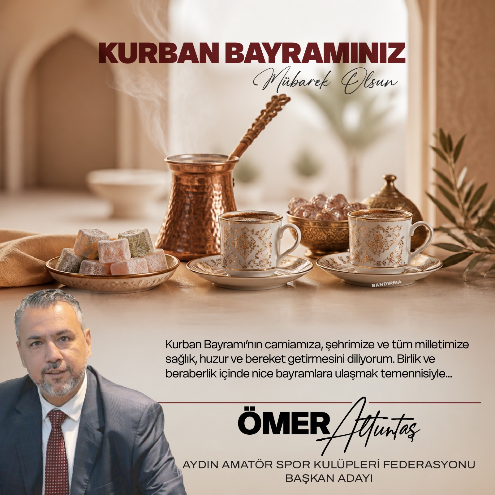Ömer Altuntaş Kurban Bayramı İlanı