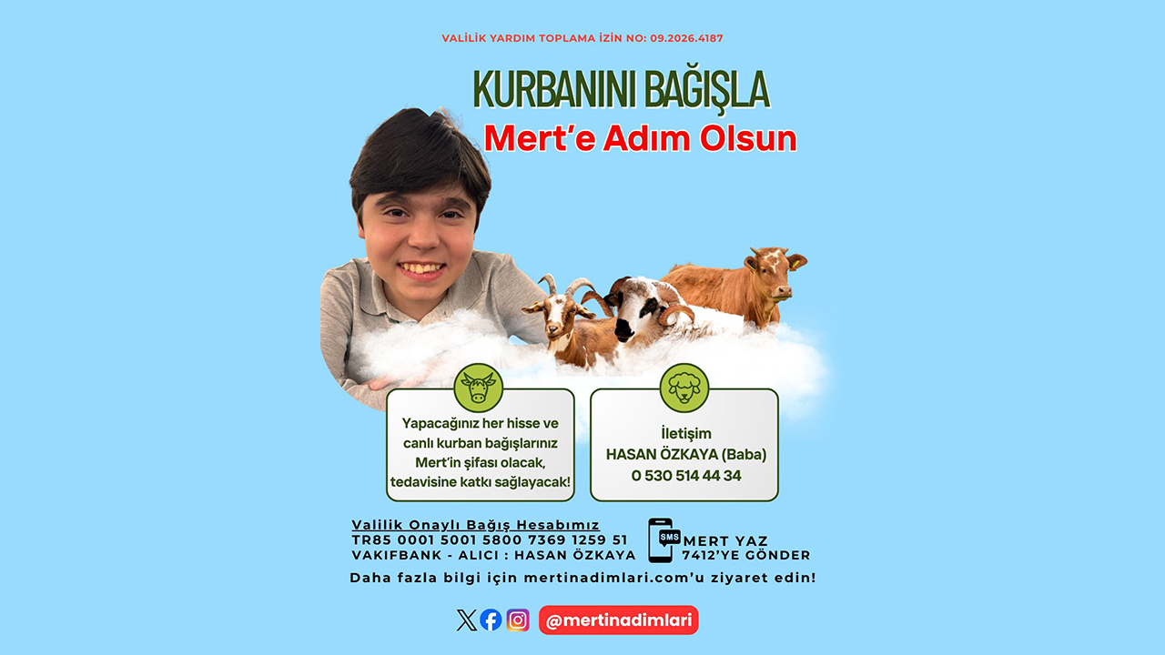 Bir Kurban, Bir Umut: Mert İçin Dayanışma Kampanyası Başlatıldı
