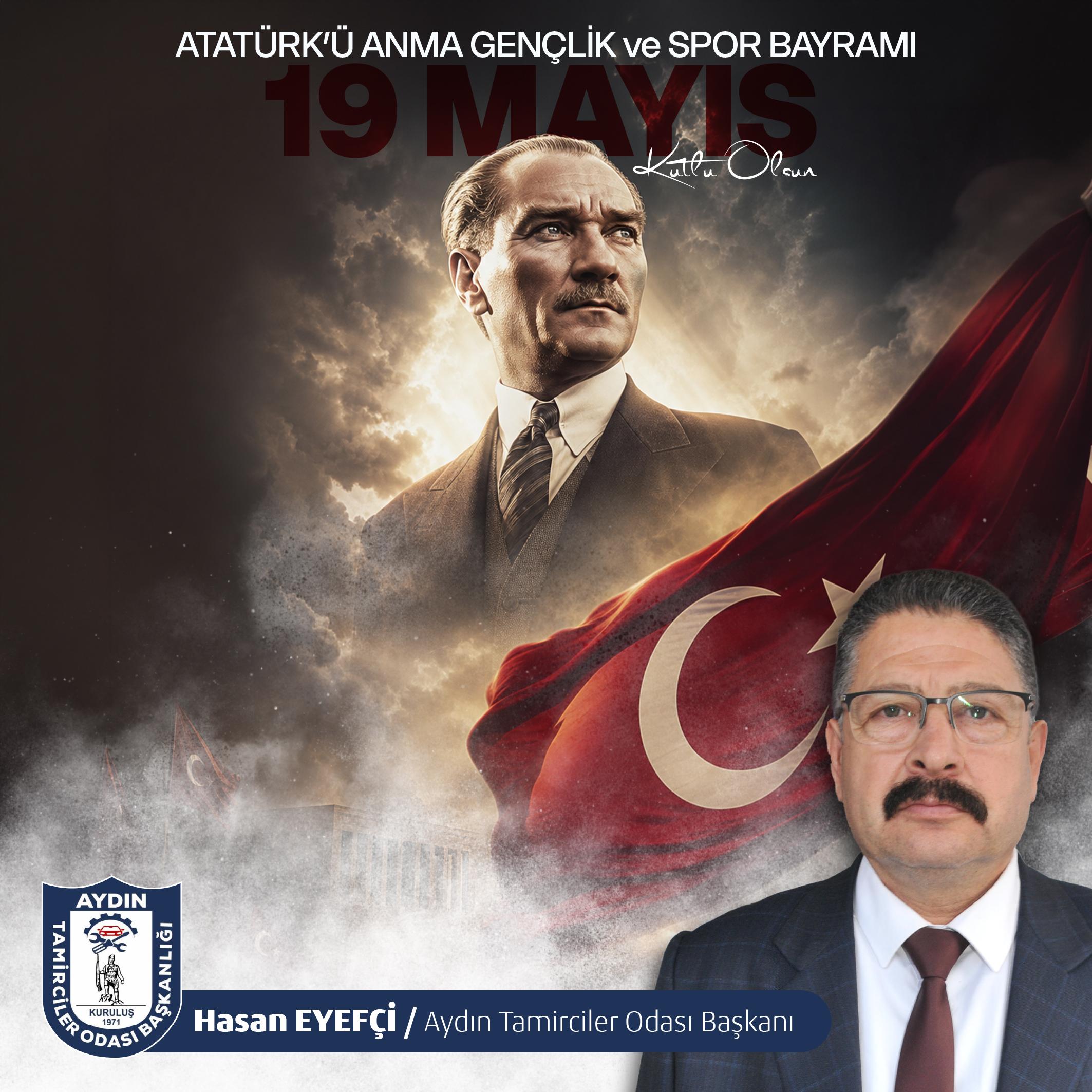 Hasan Eyefçi 19 Mayıs Kutlama İlanı