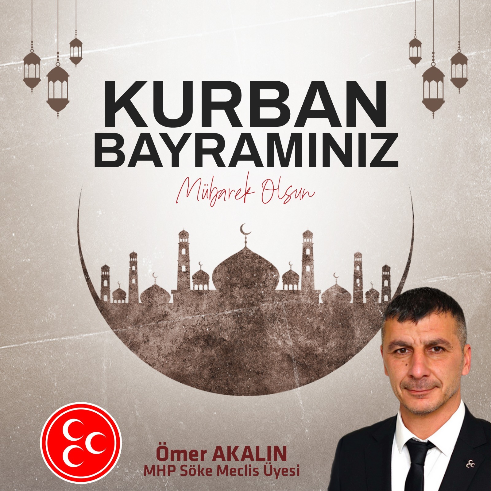 Ömer Akalın Kurban Bayramı İlanı