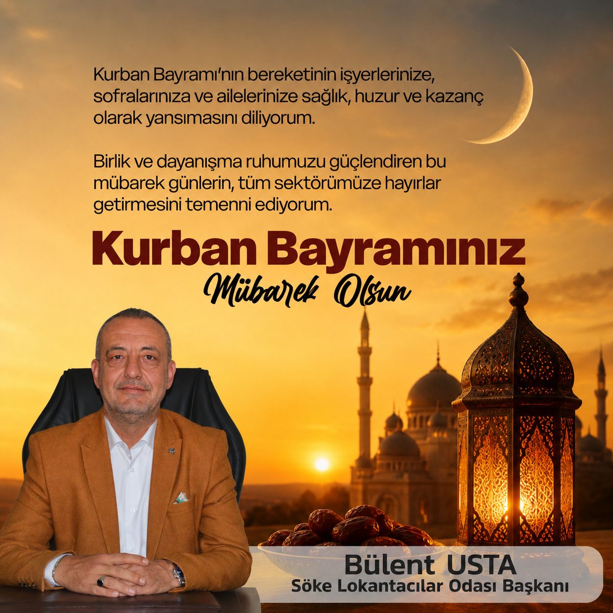 Bülent Usta Kurban Bayramı İlanı