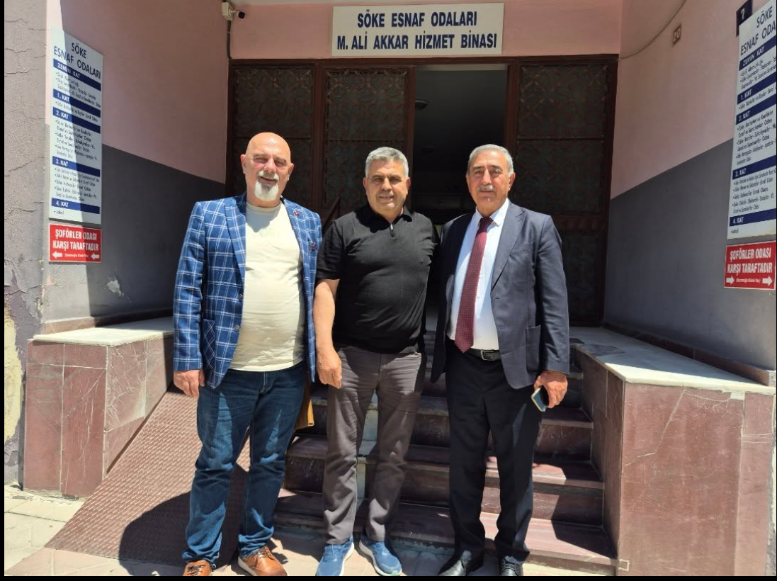 Federasyon Başkanı Aslantürk Söke’de Oda Ziyaretinde