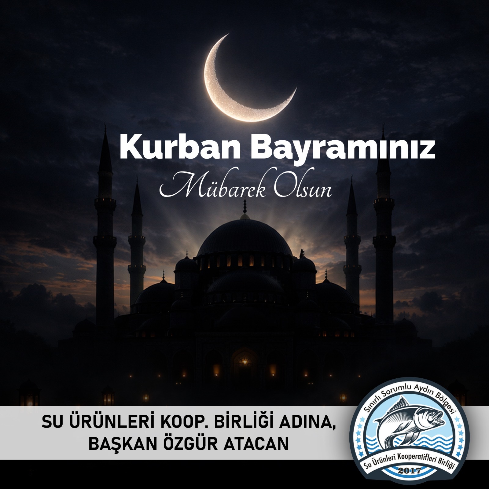Su Ürünleri Koop. Kurban Bayramı İlanı