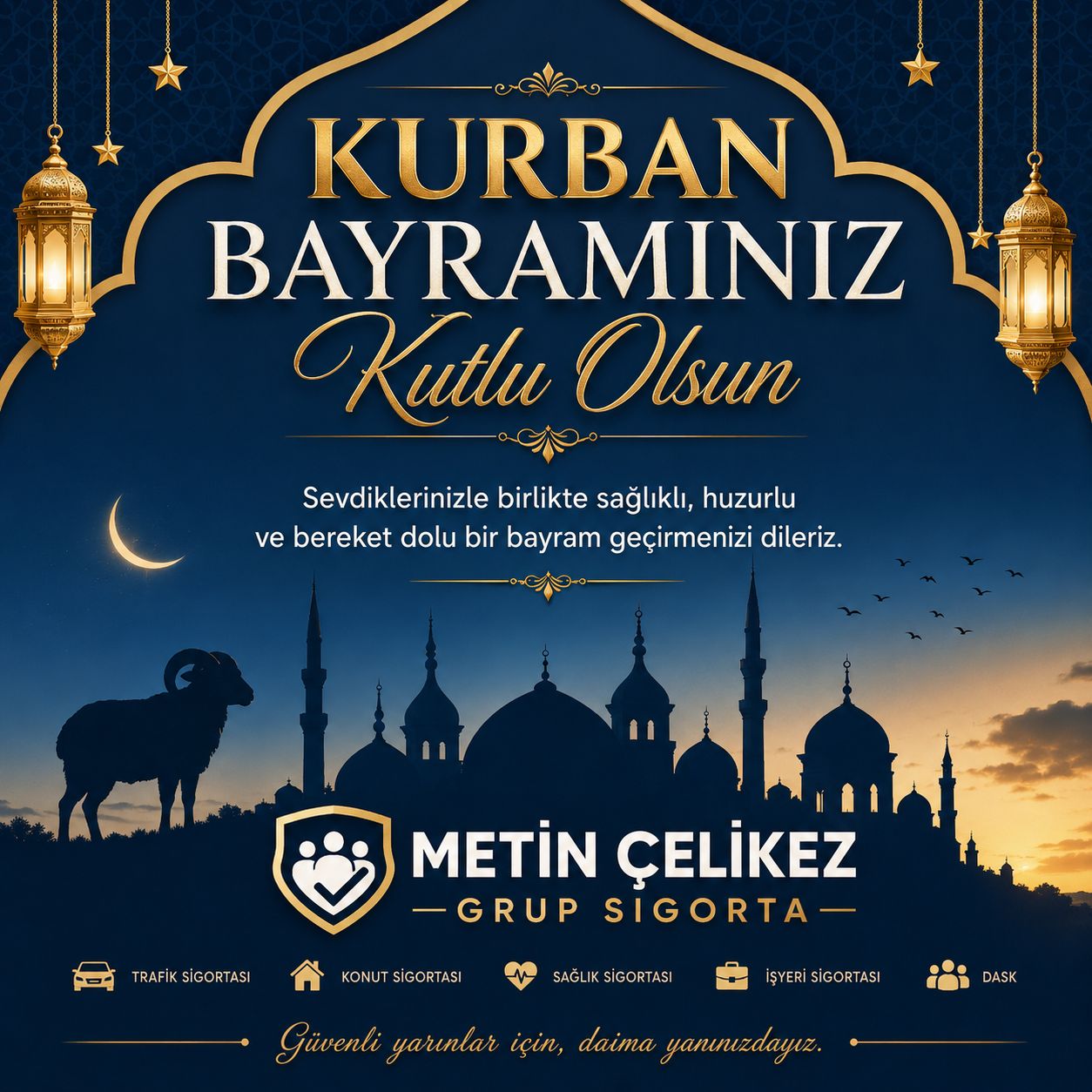 Metin Çelikez Kurban Bayramı İlanı