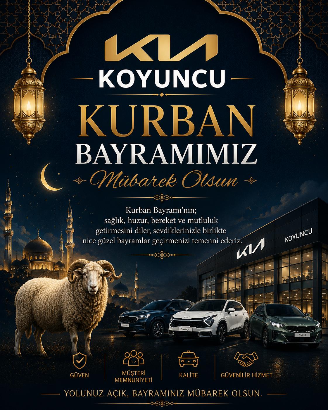 KIA Koyuncu Kurban Bayramı İlanı