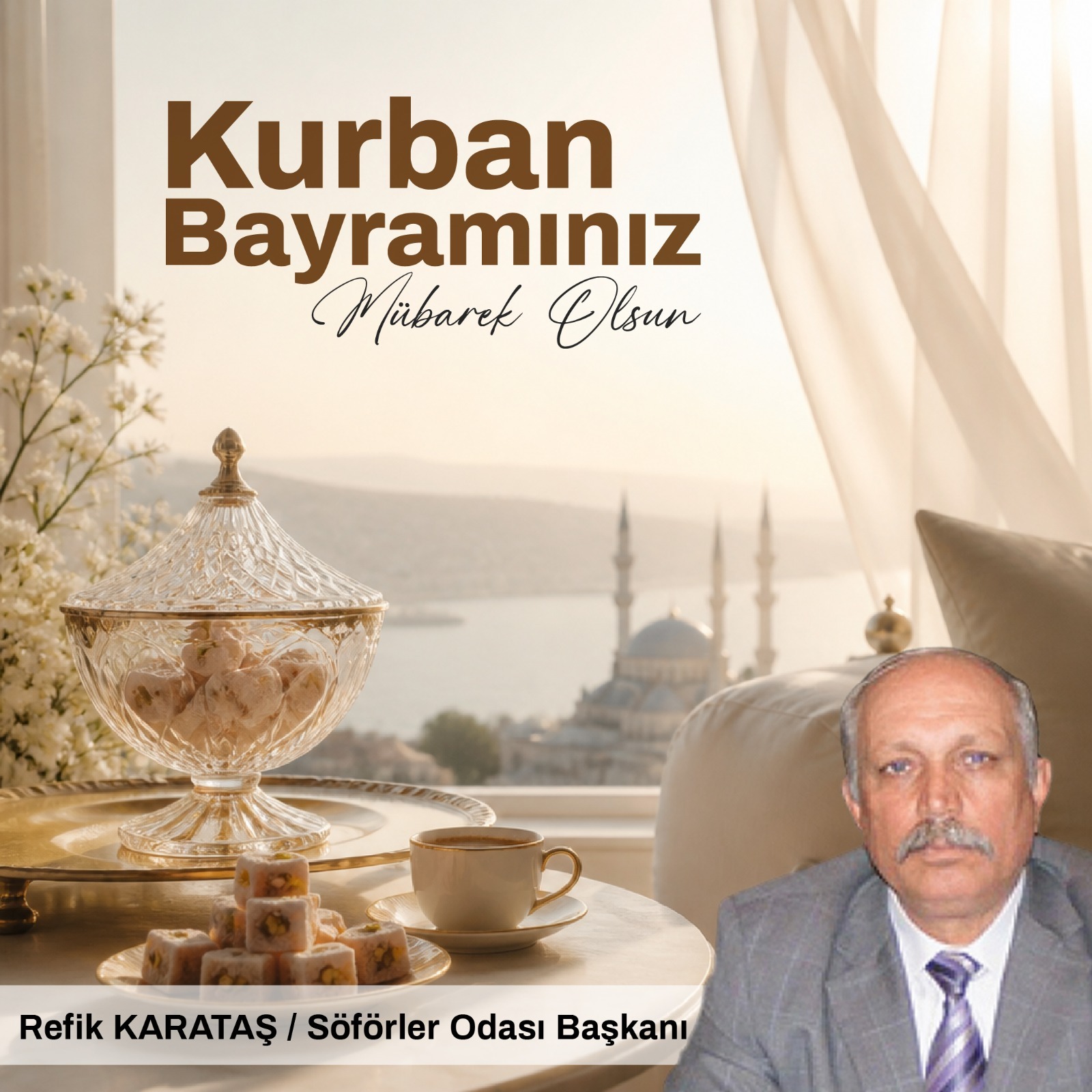 Söke Şöförler Odası Kurban Bayramı İlanı