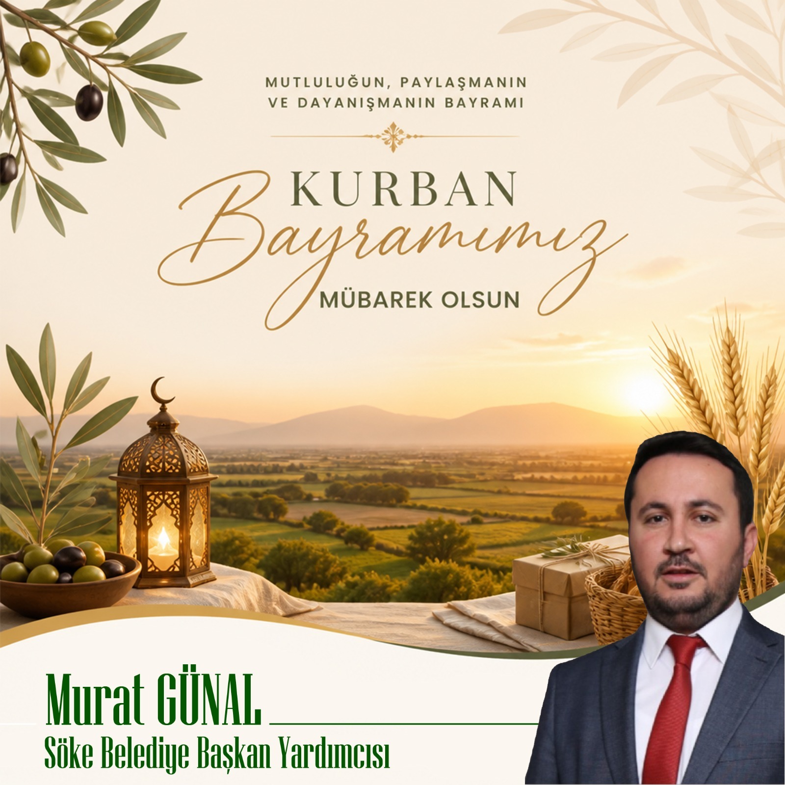 Murat Günal Kurban Bayramı İlanı
