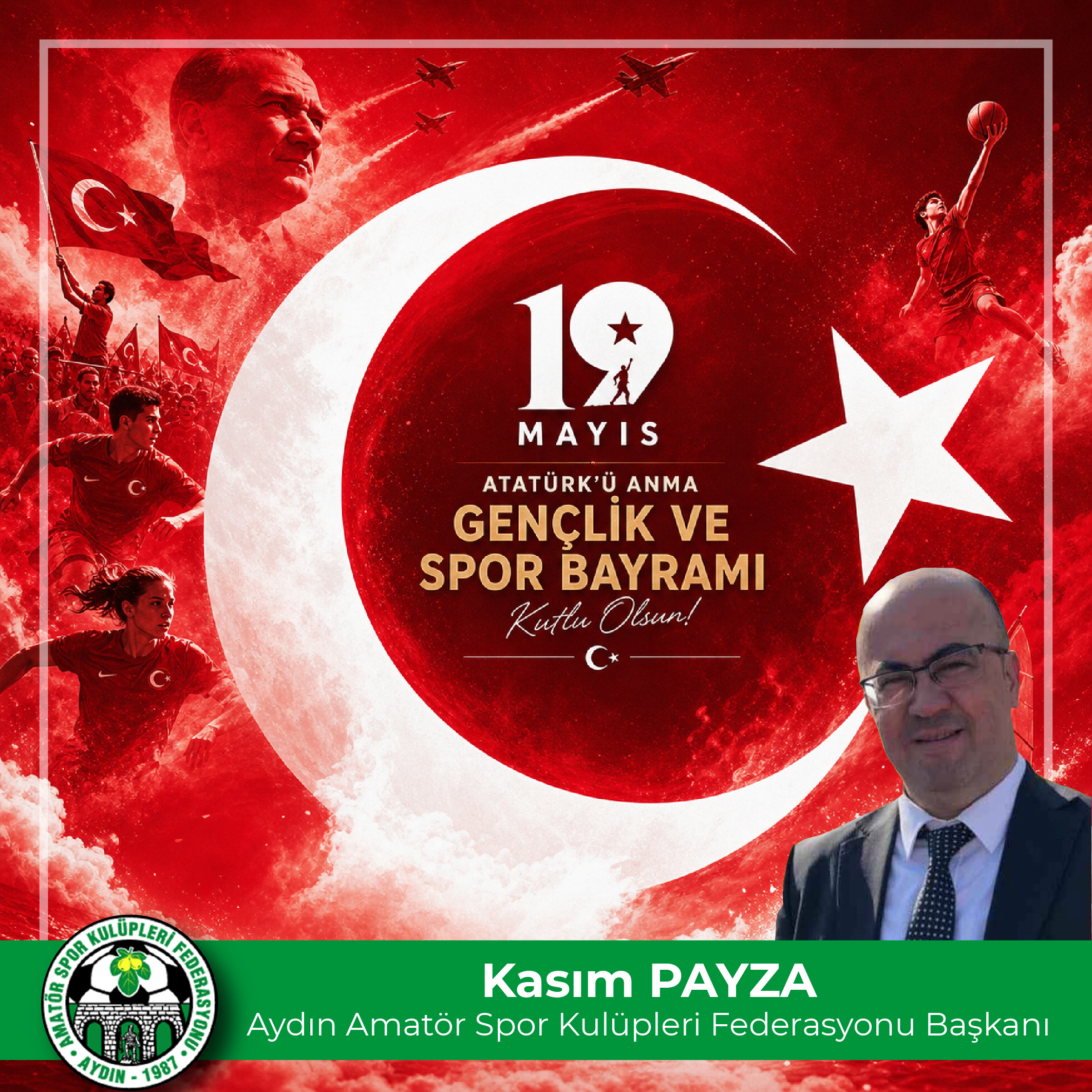 Kasım Payza 19 Mayıs Kutlama İlanı