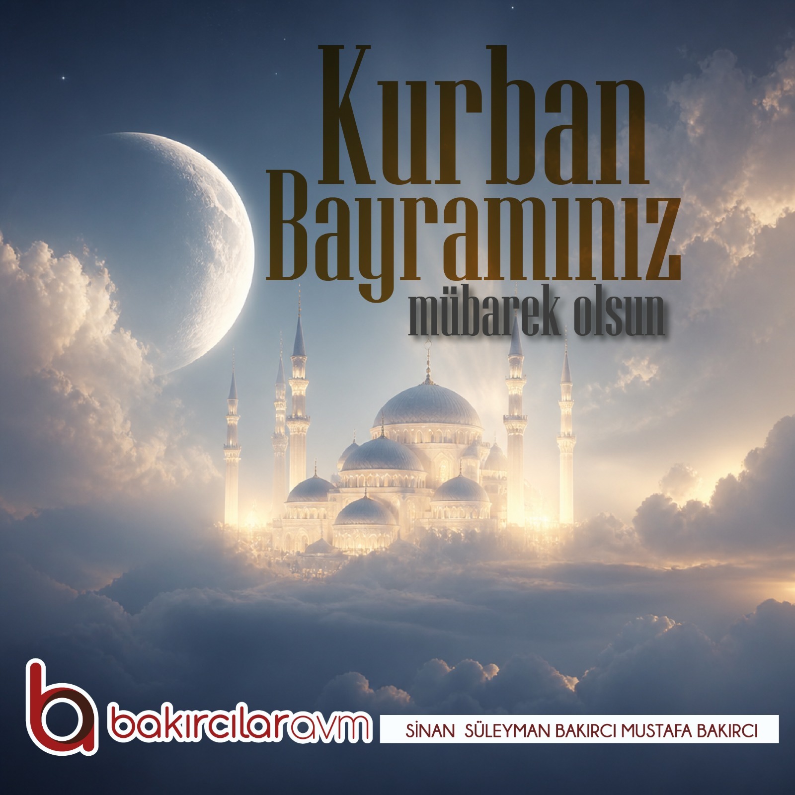 Bakırcılar AVM Kurban Bayramı İlanı