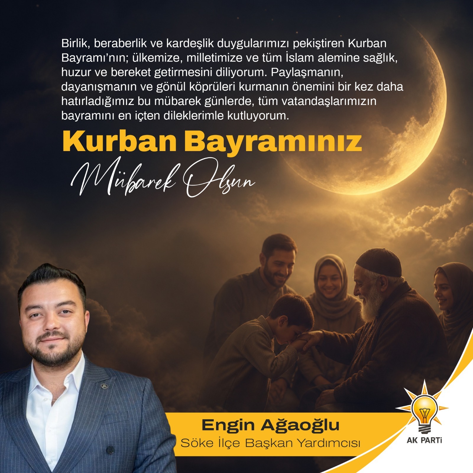 Engin Ağaoğlu Kurban Bayramı İlanı