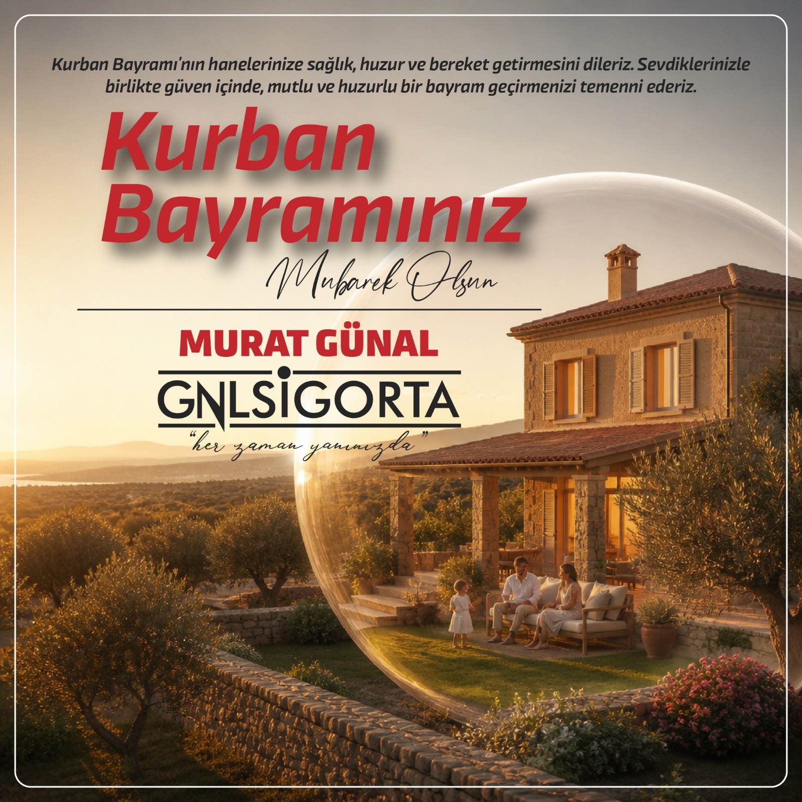 GNL Sigorta Kurban Bayramı İlanı