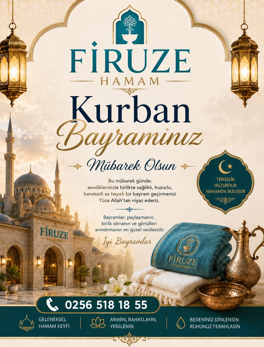 Firuze Hamam Kurban Bayramı İlanı
