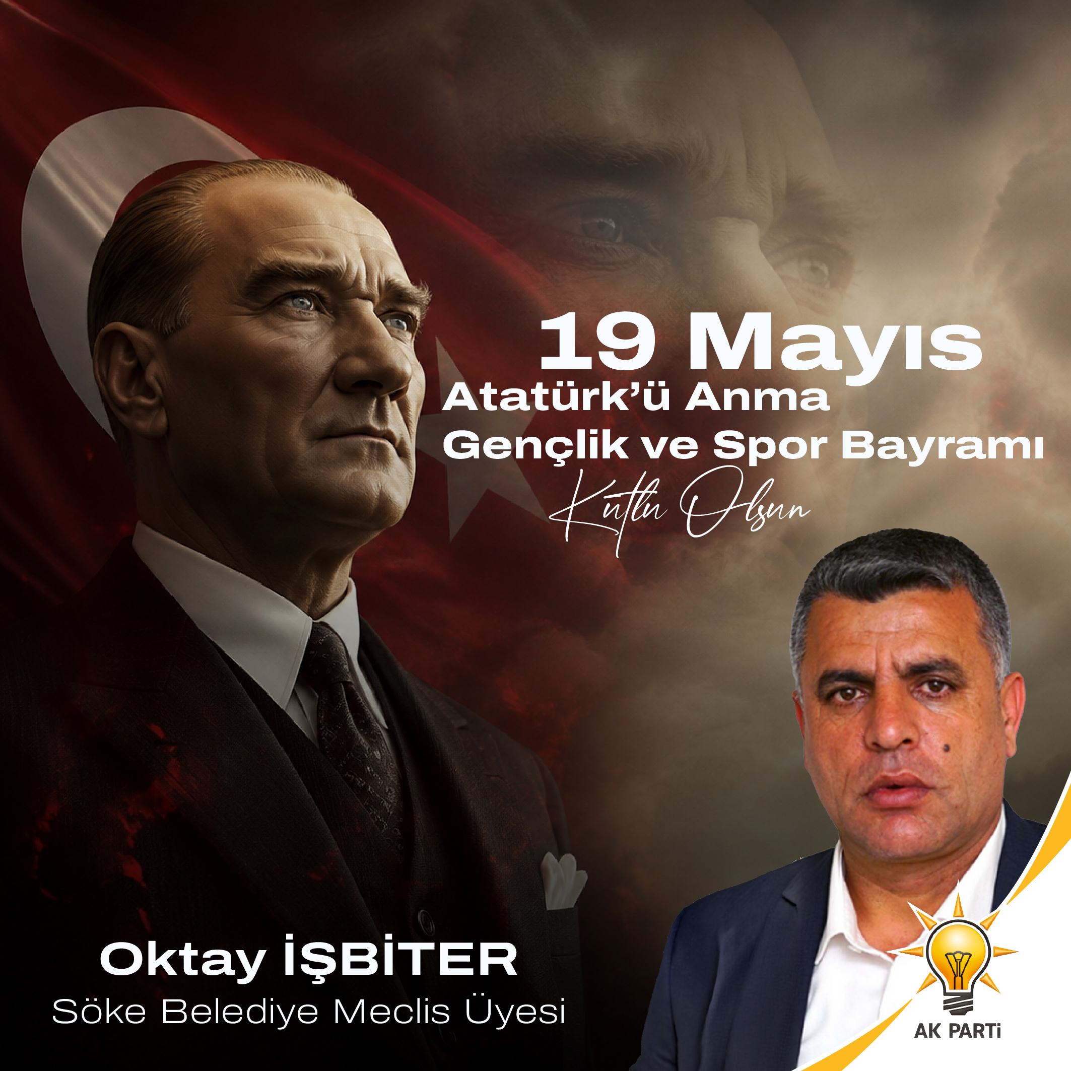Oktay İşbiter 19 Mayıs Kutlama İlanı