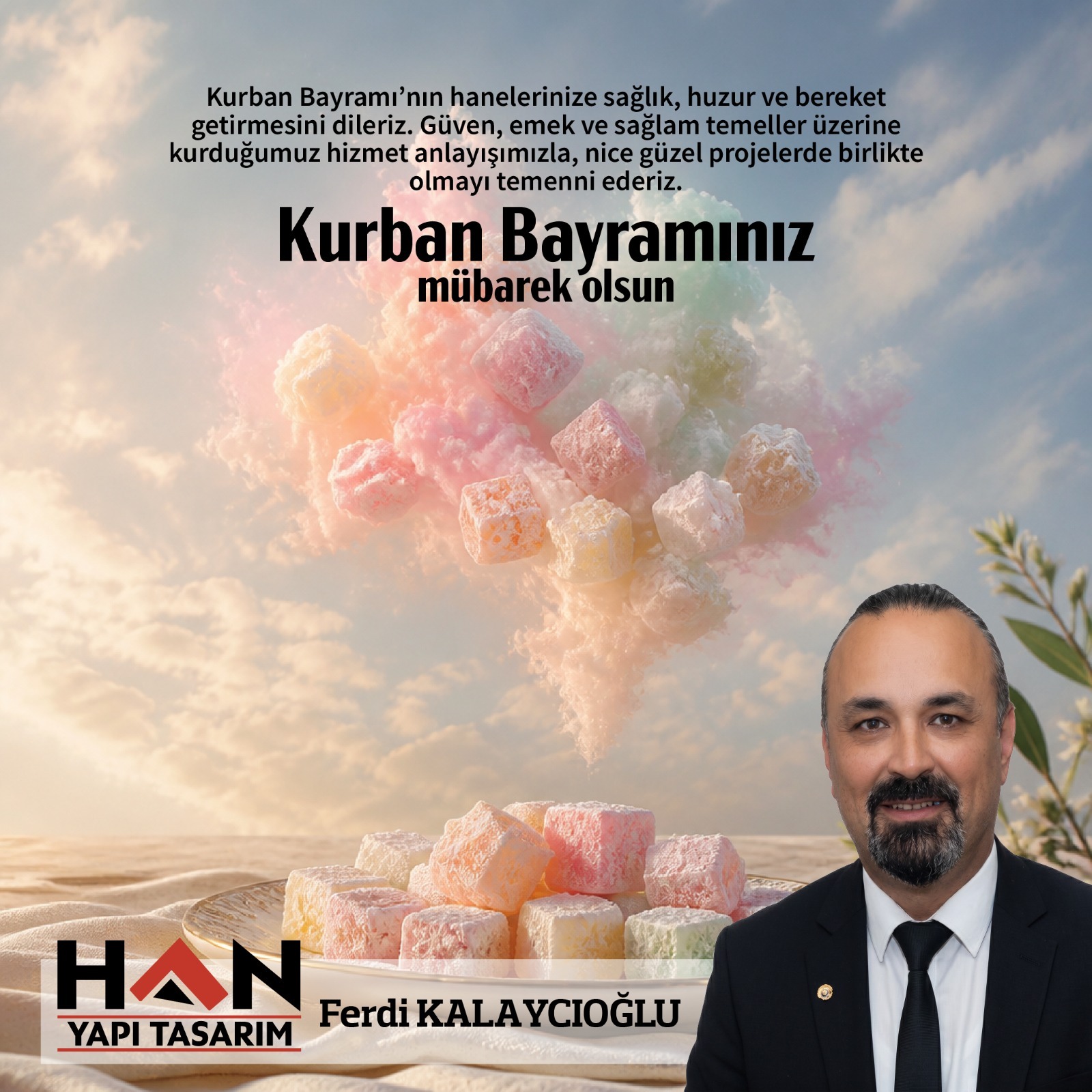 Han Yapı Tasarım Kurban Bayramı İlanı