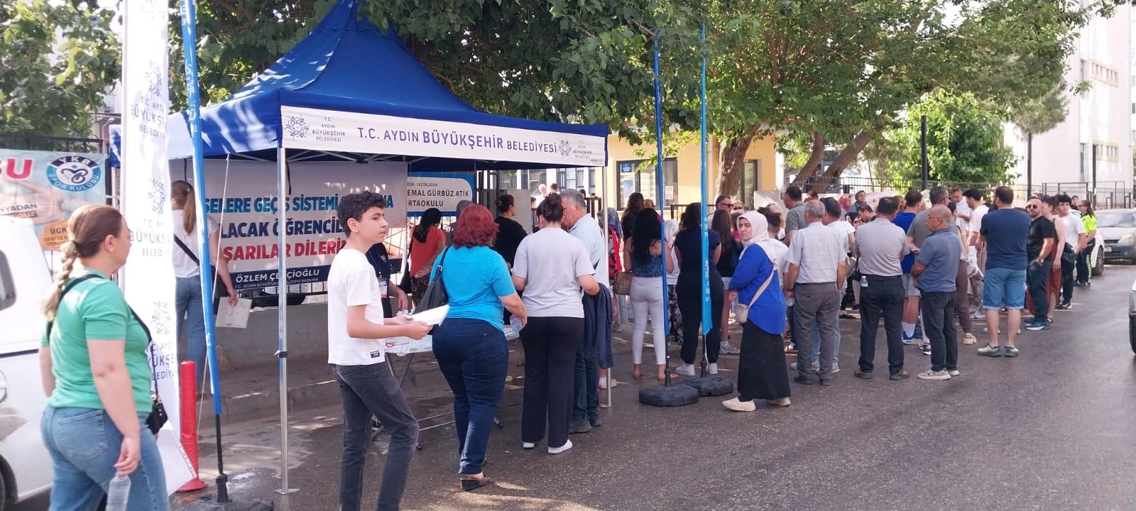BAŞKAN ÇERÇİOĞLU’NDAN LGS’YE KATILAN ÖĞRENCİLERE DESTEK