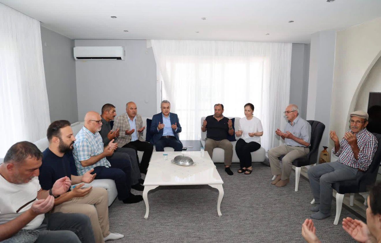 MUSTAFA SAVAŞ’TAN TAZİYE ZİYARETİ