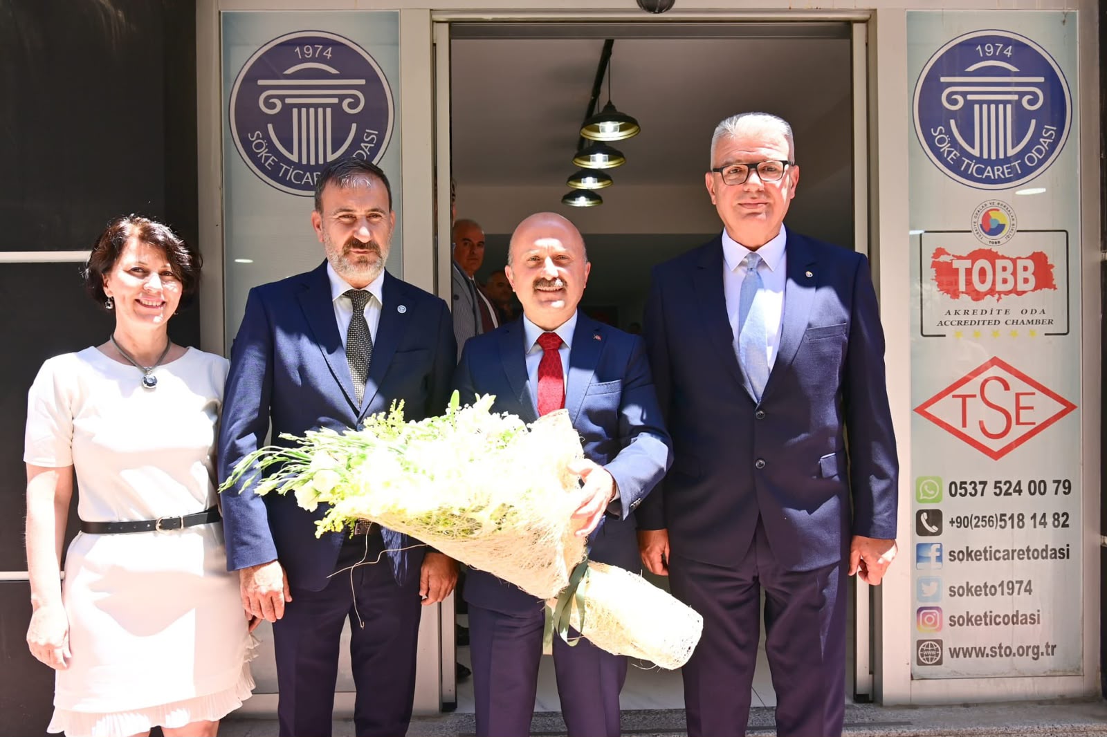 VALİ OSMAN VAROL SÖKE TİCARET ODASI’NI ZİYARET ETTİ
