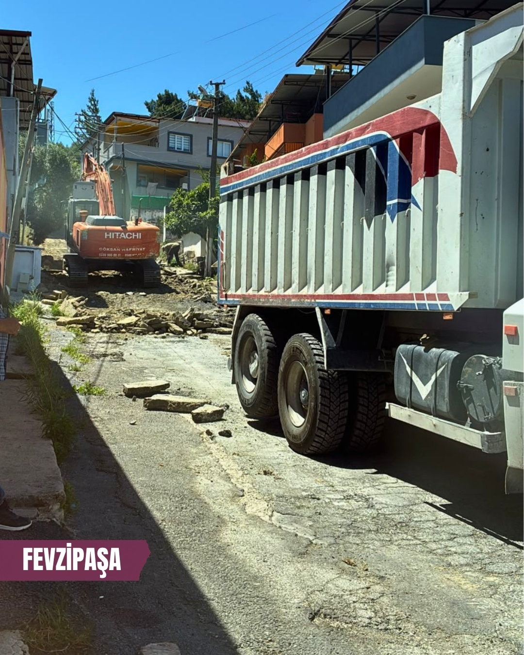Söke’de Fevzipaşa Mahallesi’nde büyük yol yenileme hamlesi