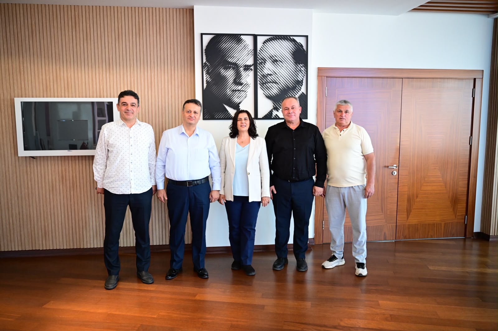 BAŞKAN ÇERÇİOĞLU’NA NAZİLLİ ŞOFÖRLER VE OTOMOBİLCİLER ODASI’NDAN ZİYARET