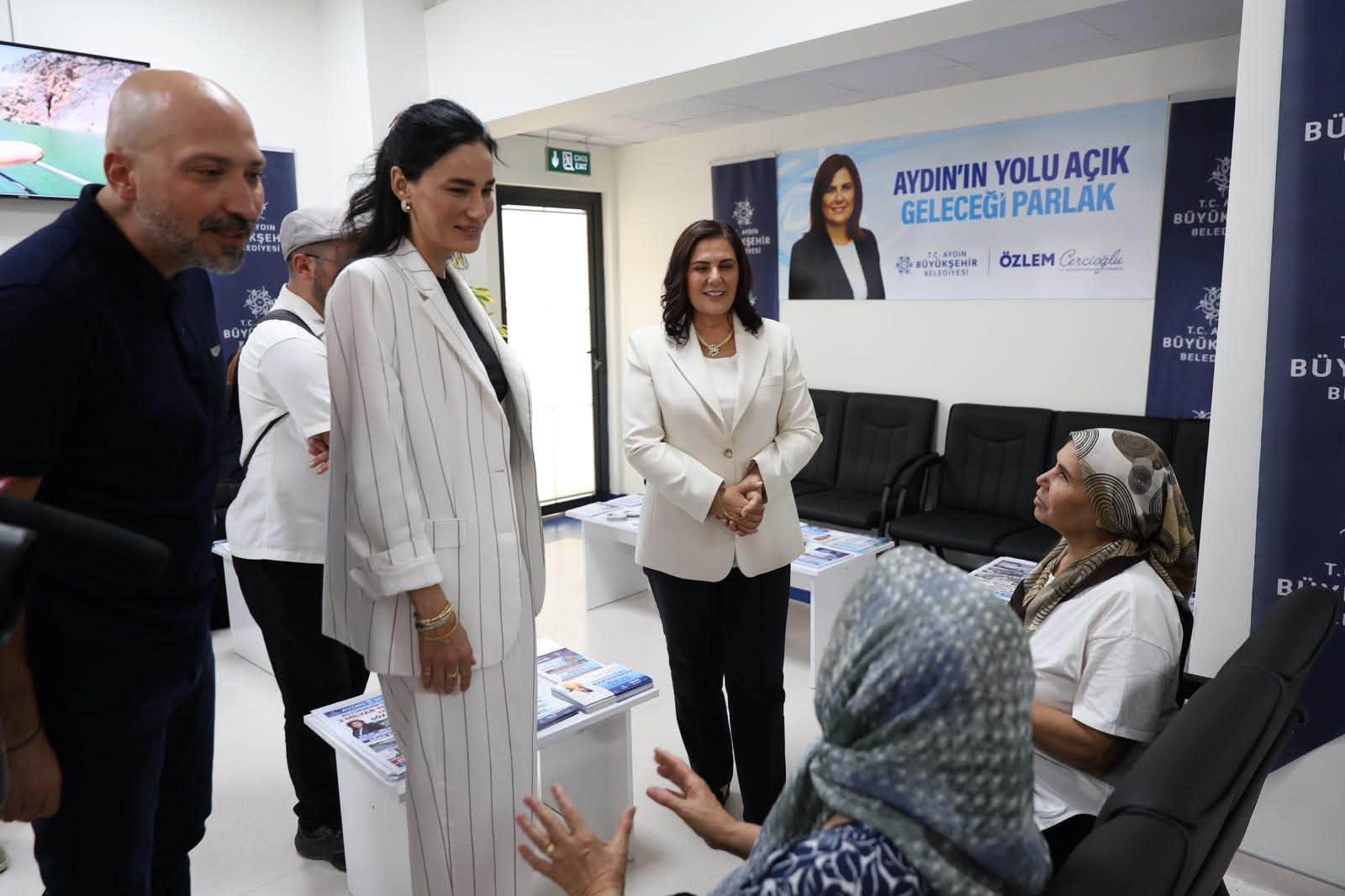 Seda Sarıbaş’tan Söke’de Ağız ve Diş Sağlığı Merkezi ziyareti