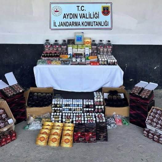 Söke’de 4,1 Milyon TL’lik Kaçak ve Sahte Ürün Operasyonu