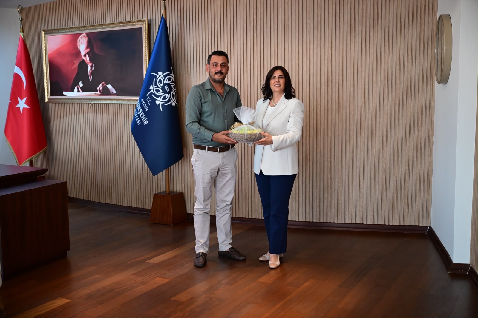 BAŞKAN ÇERÇİOĞLU’NA GERMENCİK ZİRAAT ODASI’NDAN ZİYARET