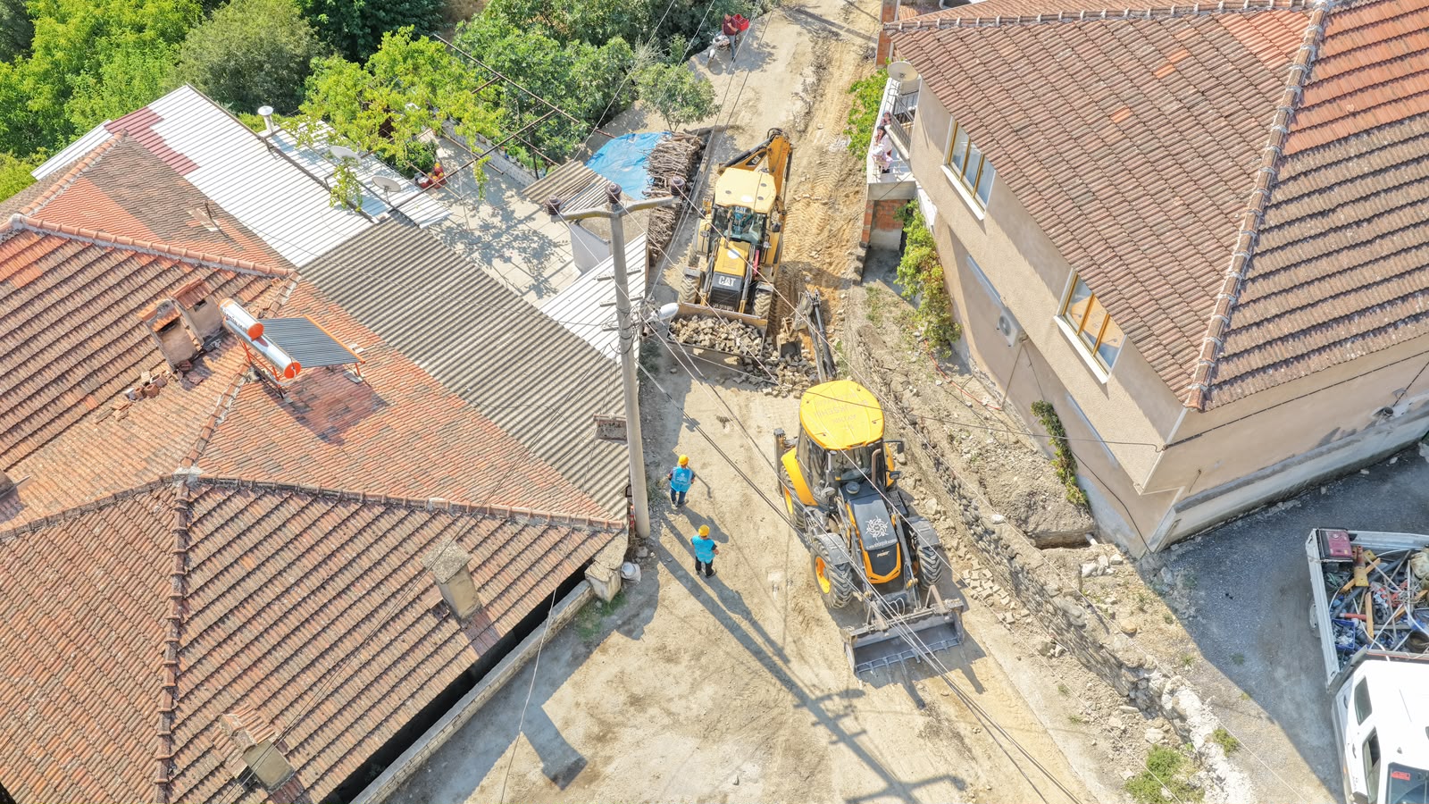 BAŞKAN ÇERÇİOĞLU’NDAN KÖŞK’TE ALTYAPI YATIRIMI