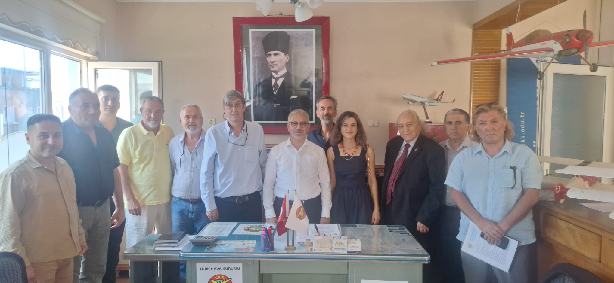 THK GENEL BAŞKANI AYDIN’I ZİYARET ETTİ