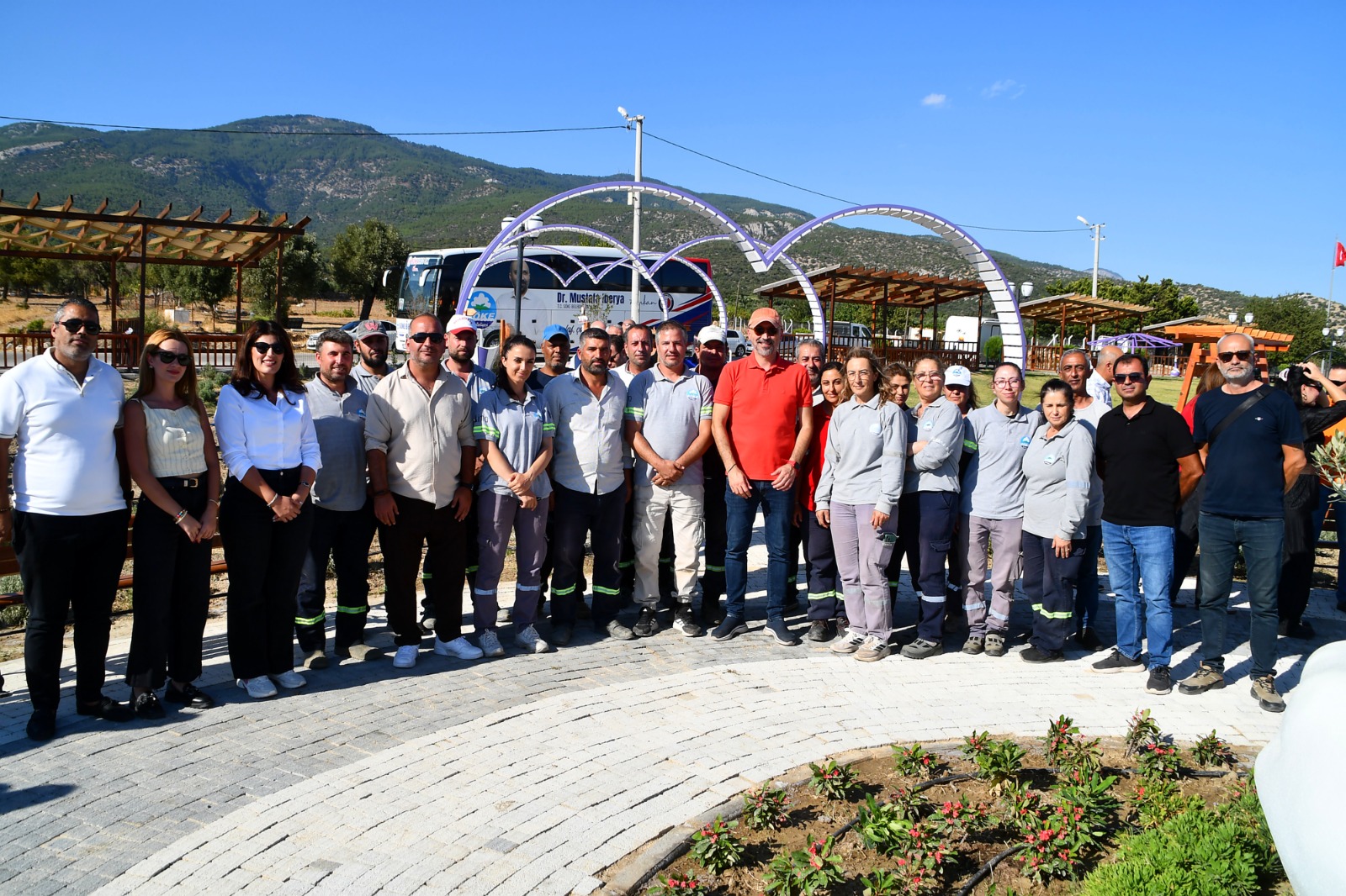 Lavanta Bahçesi Doğanbey’e Çok Yakıştı
