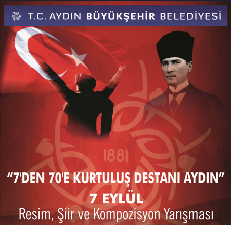 BAŞKAN ÇERÇİOĞLU’NDAN 7 EYLÜL TEMALI ÖDÜLLÜ RESİM, ŞİİR VE KOMPOZİSYON YARIŞMASI